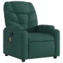 Sillón de masaje reclinable de tela verde oscuro de , Sillones - Ref: Foro24-372459, Precio: 214,07 €, Descuento: %
