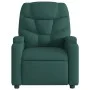 Sillón de masaje reclinable de tela verde oscuro de , Sillones - Ref: Foro24-372459, Precio: 214,07 €, Descuento: %