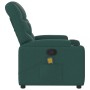Dark Green Fabric Reclining Massage Chair by , Armchairs - Ref: Foro24-372459, Price: 217,32 €, Discount: %