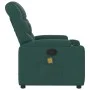Sillón de masaje reclinable de tela verde oscuro de , Sillones - Ref: Foro24-372459, Precio: 214,07 €, Descuento: %