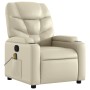 Cremefarbener Massagesessel aus Kunstleder von , Sessel - Ref: Foro24-372473, Preis: 238,14 €, Rabatt: %