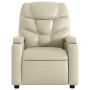 Cremefarbener Massagesessel aus Kunstleder von , Sessel - Ref: Foro24-372473, Preis: 238,14 €, Rabatt: %