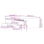 Bettgestell mit schwarzem Kopf- und Fußteil 90x190 cm von , Betten und Lattenroste - Ref: Foro24-3203811, Preis: 203,91 €, Ra...