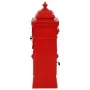 Buzón de columna de aluminio estilo vintage inoxidable rojo de vidaXL, Buzones de correo - Ref: Foro24-43891, Precio: 383,01 ...