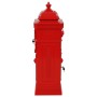 Red Stainless Vintage Style Aluminum Column Mailbox by vidaXL, mailboxes - Ref: Foro24-43891, Price: 403,23 €, Discount: %