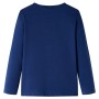 Camiseta infantil de manga larga azul marino 140 de , Camisetas para niños - Ref: Foro24-14243, Precio: 8,41 €, Descuento: %