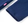 Camiseta infantil de manga larga azul marino 140 de , Camisetas para niños - Ref: Foro24-14243, Precio: 8,41 €, Descuento: %
