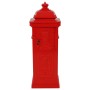 Red Stainless Vintage Style Aluminum Column Mailbox by vidaXL, mailboxes - Ref: Foro24-43891, Price: 403,23 €, Discount: %