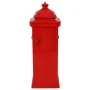 Red Stainless Vintage Style Aluminum Column Mailbox by vidaXL, mailboxes - Ref: Foro24-43891, Price: 374,13 €, Discount: %