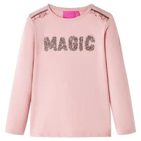 Children's long-sleeved t-shirt light pink 92 by , Kids T-shirts - Ref: Foro24-14269, Price: 8,77 €, Discount: %