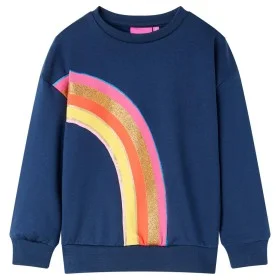 Navy blue children's sweatshirt 92 by , Kids T-shirts - Ref: Foro24-14304, Price: 11,97 €, Discount: %