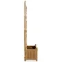 Jardinera de jardín con enrejado bambú 40 cm de vidaXL, Maceteros y jardineras - Ref: Foro24-43713, Precio: 49,99 €, Descuent...