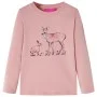 Children's long-sleeved t-shirt pink 128 by , Kids T-shirts - Ref: Foro24-14392, Price: 8,32 €, Discount: %
