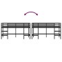 Kinder-Hochbettleiter aus massivem schwarzem Kiefernholz 90x200 cm von , Betten und Lattenroste - Ref: Foro24-835900, Preis: ...