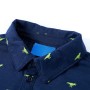 Camisa infantil azul marino 104 de , Camisetas para niños - Ref: Foro24-13270, Precio: 10,03 €, Descuento: %