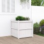 Pflanzgefäß aus massivem Weißkiefernholz, 70 x 70 x 70 cm von , Töpfe und Pflanzgefäße - Ref: Foro24-837435, Preis: 99,37 €, ...