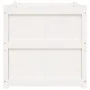 Pflanzgefäß aus massivem Weißkiefernholz, 70 x 70 x 70 cm von , Töpfe und Pflanzgefäße - Ref: Foro24-837435, Preis: 98,43 €, ...