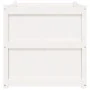 Pflanzgefäß aus massivem Weißkiefernholz, 70 x 70 x 70 cm von , Töpfe und Pflanzgefäße - Ref: Foro24-837435, Preis: 98,43 €, ...