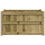 Outdoor planters 2 units impregnated pine wood by , Pots and planters - Ref: Foro24-837468, Price: 158,15 €, Discount: %