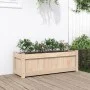 Pflanzgefäß aus massivem Kiefernholz, 90 x 31 x 31 cm von , Töpfe und Pflanzgefäße - Ref: Foro24-837449, Preis: 44,81 €, Raba...