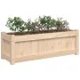 Pflanzgefäß aus massivem Kiefernholz, 90 x 31 x 31 cm von , Töpfe und Pflanzgefäße - Ref: Foro24-837449, Preis: 44,81 €, Raba...