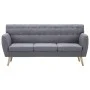 3-seater sofa upholstered in light gray fabric 172x70x82 cm by , Sofas - Ref: Foro24-247129, Price: 256,01 €, Discount: %