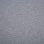 Sofá de 3 plazas tapizado de tela gris claro 172x70x82 cm