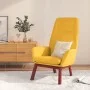 Sillón de relax de tela amarillo mostaza by , Armchairs - Ref: Foro24-341390, Price: 117,89 €, Discount: %