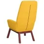 Sillón de relax de tela amarillo mostaza by , Armchairs - Ref: Foro24-341390, Price: 117,89 €, Discount: %