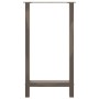 Patas para mesa de bar de acero natural (2 unidades, 40 x 90-91 cm) en Patas para mesas | Comprar online en Foro24