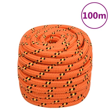 Cuerda de barco polipropileno naranja 20 mm 100 m de , Sogas y cuerdas metálicas - Ref: Foro24-152687, Precio: 131,06 €, Desc...