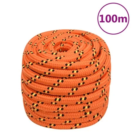 Orangefarbenes Polypropylen-Bootsseil 20 mm 100 m von , Seile und Metallschnüre - Ref: Foro24-152687, Preis: 128,97 €, Rabatt: %