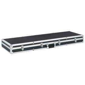 Maletín para armas de aluminio negro 118x38x12 cm de , Estuches para armas de fuego - Ref: Foro24-91863, Precio: 98,51 €, Des...