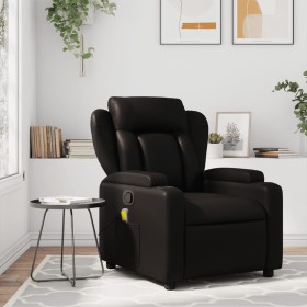 Relaxbarer Massagesessel Kunstleder schwarz von , Sessel - Ref: Foro24-372434, Preis: 256,60 €, Rabatt: %