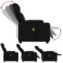 Reclining massage armchair in black synthetic leather by , Armchairs - Ref: Foro24-372434, Price: 261,90 €, Discount: %