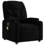 Sillón reclinable de masaje de tela negro de , Sillones - Ref: Foro24-372455, Precio: 206,43 €, Descuento: %