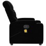 Black fabric massage recliner by , Armchairs - Ref: Foro24-372455, Price: 206,92 €, Discount: %