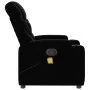 Black fabric massage recliner by , Armchairs - Ref: Foro24-372455, Price: 206,43 €, Discount: %