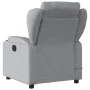 Sillón reclinable de masaje de tela gris claro de , Sillones - Ref: Foro24-372415, Precio: 256,63 €, Descuento: %
