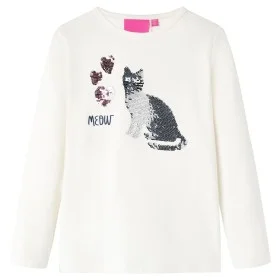 Langarm-Kinder-T-Shirt raw 116 von , Kinder-T-Shirts - Ref: Foro24-14091, Preis: 8,92 €, Rabatt: %