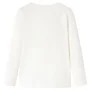 Long-sleeved off-white children's t-shirt size 116 by , Kids T-shirts - Ref: Foro24-14091, Price: 8,92 €, Discount: %