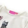 Long-sleeved off-white children's t-shirt size 116 by , Kids T-shirts - Ref: Foro24-14091, Price: 8,92 €, Discount: %