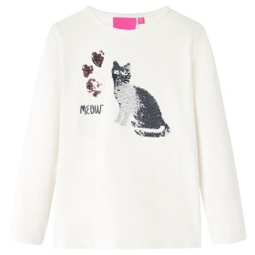 Langarm-Kinder-T-Shirt raw 140 von , Kinder-T-Shirts - Ref: Foro24-14093, Preis: 12,21 €, Rabatt: %