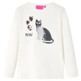 Langarm-Kinder-T-Shirt raw 140 von , Kinder-T-Shirts - Ref: Foro24-14093, Preis: 12,05 €, Rabatt: %