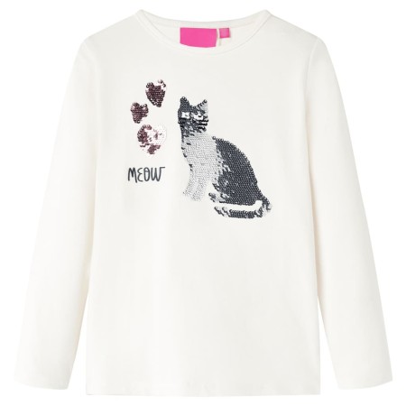 Langarm-Kinder-T-Shirt raw 140 von , Kinder-T-Shirts - Ref: Foro24-14093, Preis: 12,21 €, Rabatt: %