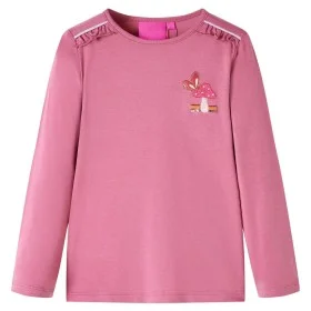 Langärmeliges Kinder-T-Shirt in der Himbeerfarbe 92 von , Kinder-T-Shirts - Ref: Foro24-14244, Preis: 8,32 €, Rabatt: %