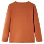 Langarm-T-Shirt für Kinder in der Farbe Cognac 128 von , Kinder-T-Shirts - Ref: Foro24-14267, Preis: 8,77 €, Rabatt: %