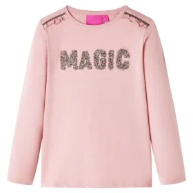 Light pink long-sleeved children's t-shirt size 116 by , Kids T-shirts - Ref: Foro24-14271, Price: 8,77 €, Discount: %