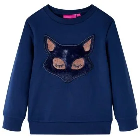 Marineblaues Kinder-Sweatshirt 104 von , Kinder-T-Shirts - Ref: Foro24-13820, Preis: 12,37 €, Rabatt: %