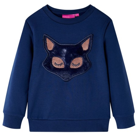 Navy blue children's sweatshirt 104 by , Kids T-shirts - Ref: Foro24-13820, Price: 12,49 €, Discount: %